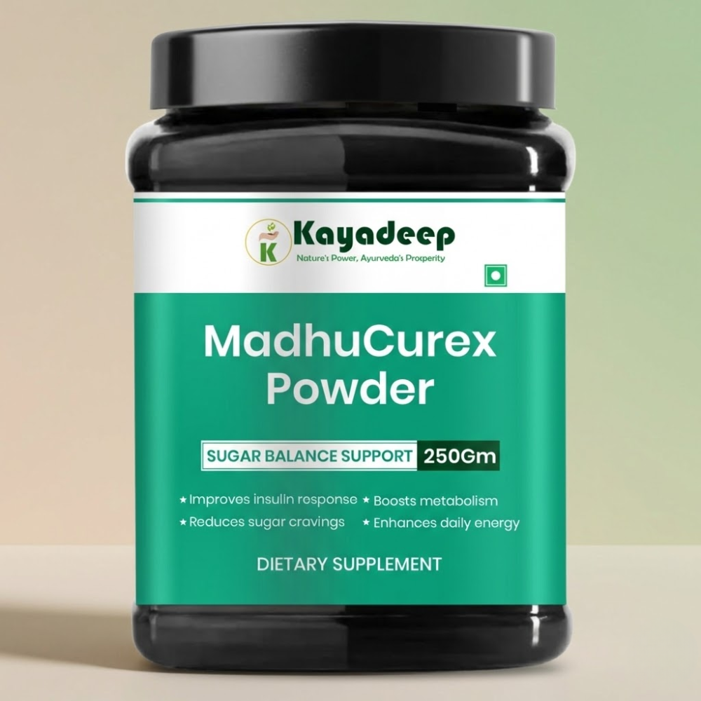 MadhuCurex Powder - 100% Natural Supplement for Managing Blood Sugar